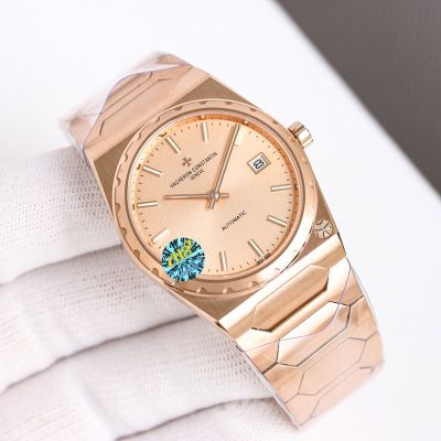 Vacheron Constantin Overseas 37*8mm 9015 Movement Rose Gold Face Watch